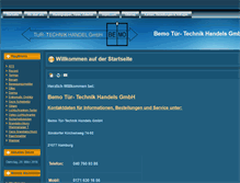 Tablet Screenshot of bemo-hamburg.de